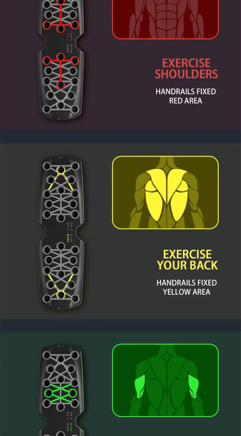 Multifunctional Push-Up Board