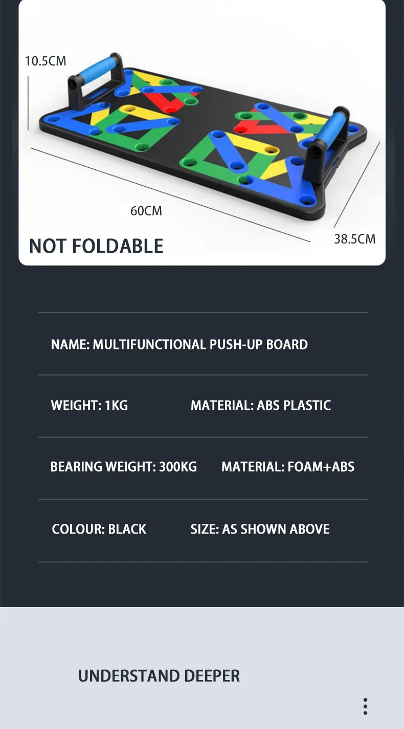Multifunctional Push-Up Board