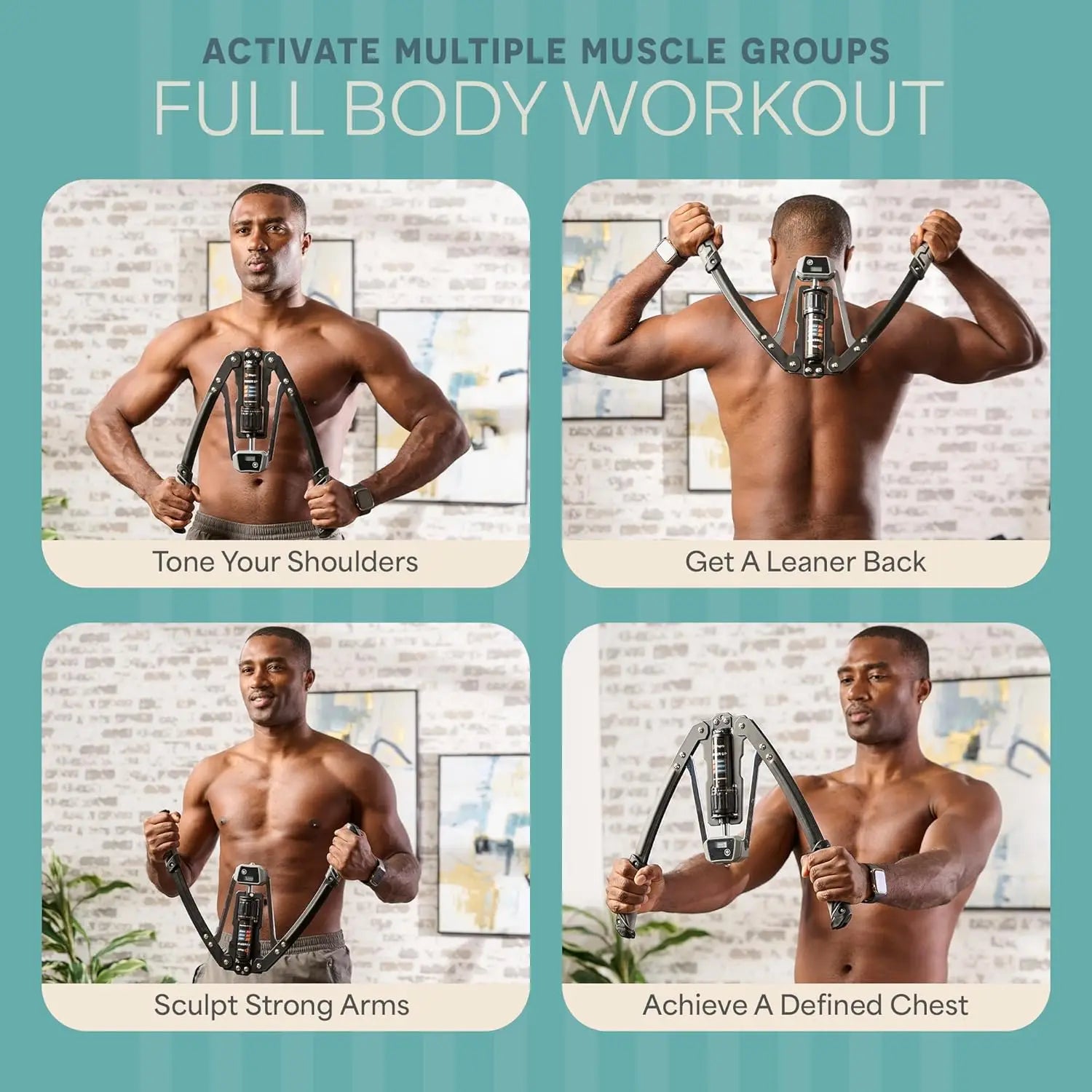 Hydraulic Chest Expander & Arm Trainer