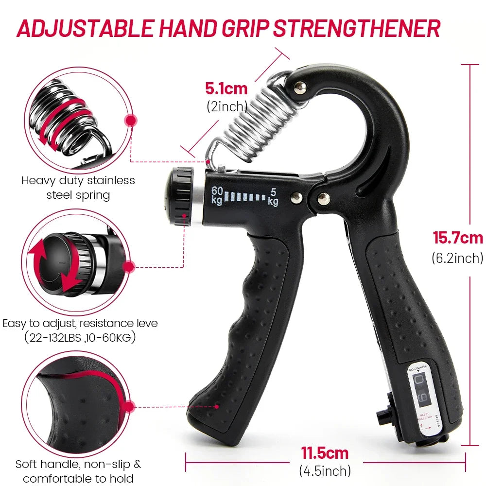 Adjustable Hand Grip Strength Trainer