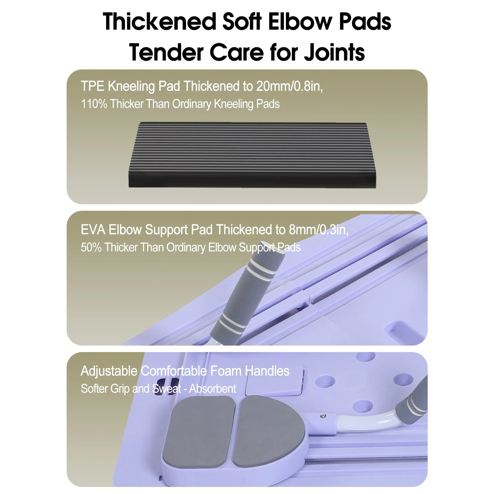 Foldable 4-in-1 Pilates Board