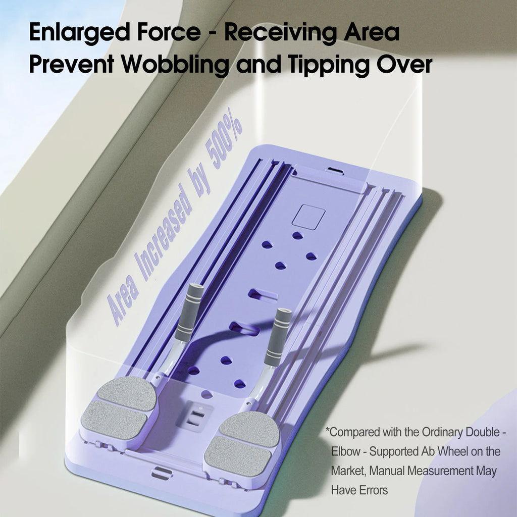 Foldable 4-in-1 Pilates Board